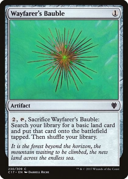 Wayfarer's Bauble, Commander 2017 230