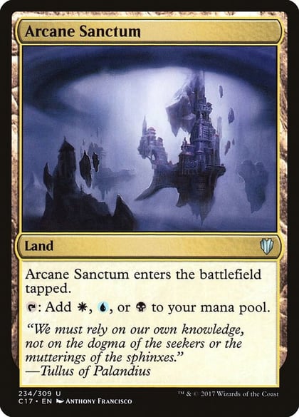 Arcane Sanctum, Commander 2017 234