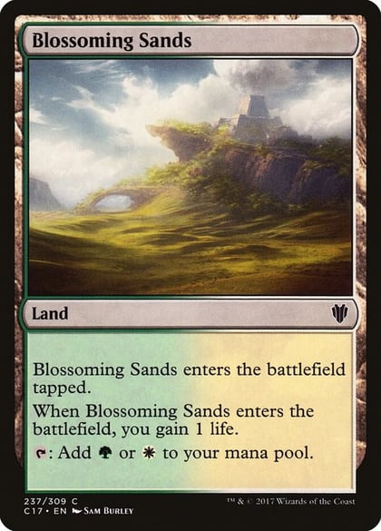 Blossoming Sands, Commander 2017 237
