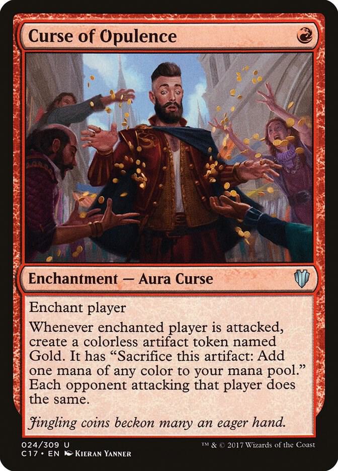 Curse of Opulence, Commander 2017 24