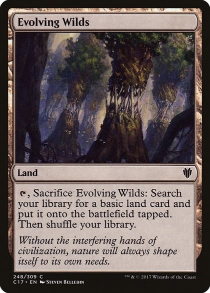 Evolving Wilds, Commander 2017 248