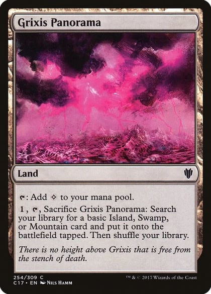 Grixis Panorama, Commander 2017 254