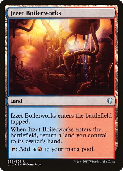 Izzet Boilerworks, Commander 2017 256