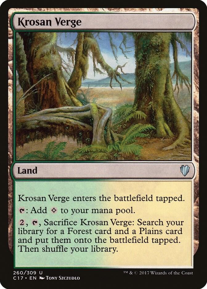 Krosan Verge, Commander 2017 260