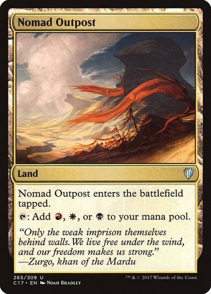 Nomad Outpost, Commander 2017 265