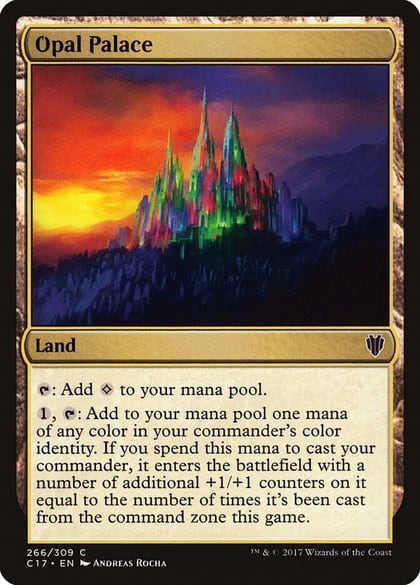 Opal Palace, Commander 2017 266