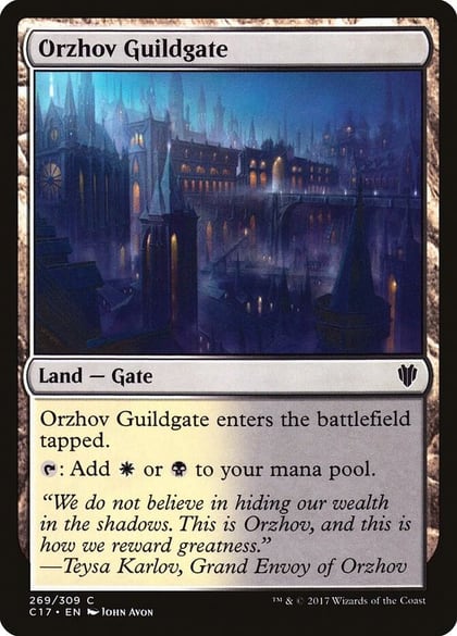 Orzhov Guildgate, Commander 2017 269