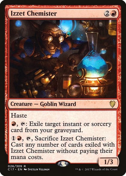 Izzet Chemister, Commander 2017 26