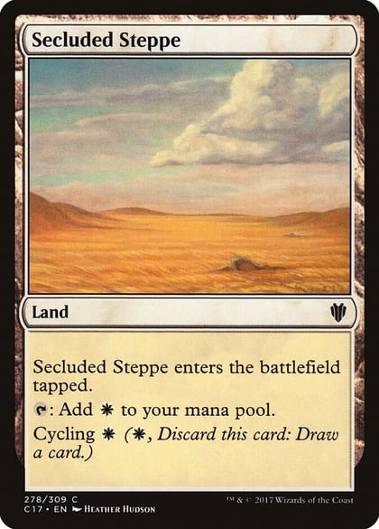Secluded Steppe, Commander 2017 278