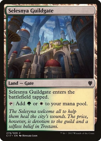 Selesnya Guildgate, Commander 2017 279
