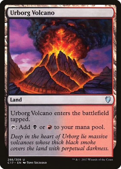 Urborg Volcano, Commander 2017 288