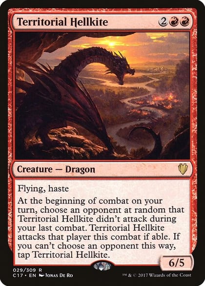 Territorial Hellkite, Commander 2017 29