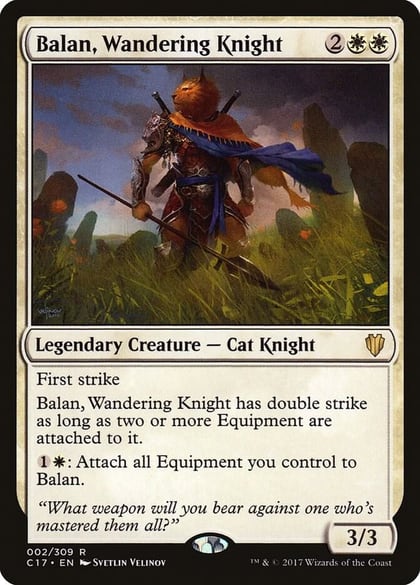 Balan, Wandering Knight, Commander 2017 2