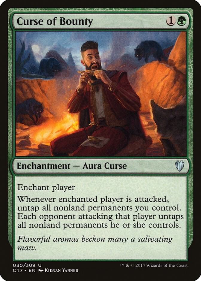 Curse of Bounty, Commander 2017 30