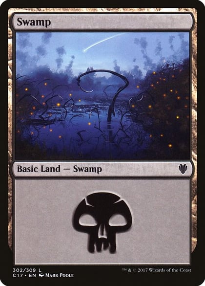 Swamp (302), Commander 2017 302