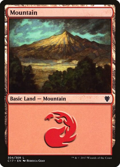 Mountain (304), Commander 2017 304
