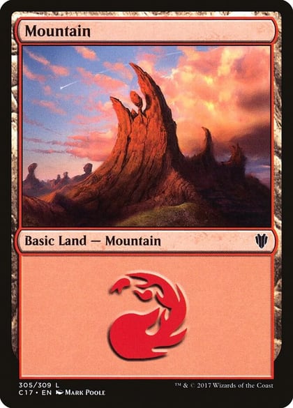 Mountain (305), Commander 2017 305