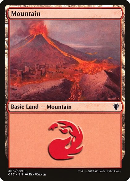 Mountain (306), Commander 2017 306