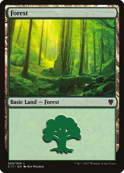 Forest (309), Commander 2017 309