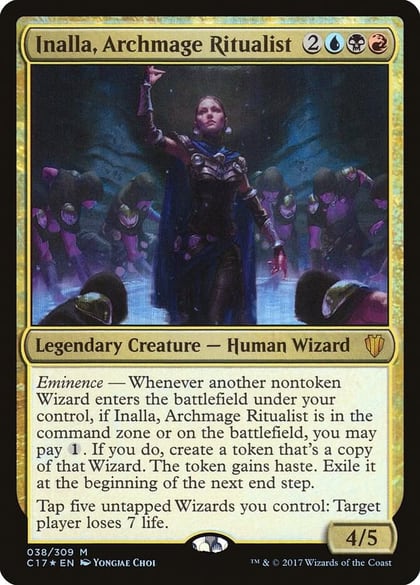 Inalla, Archmage Ritualist, Commander 2017 38