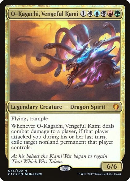 O-Kagachi, Vengeful Kami, Commander 2017 45