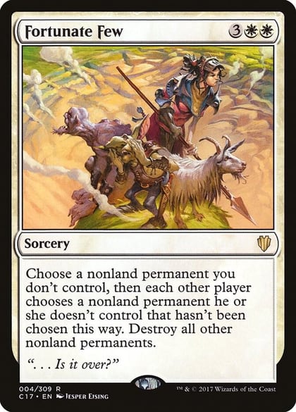 Fortunate Few, Commander 2017 4
