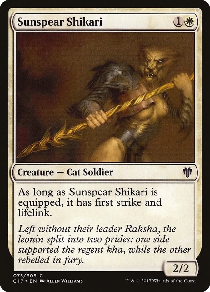 Sunspear Shikari, Commander 2017 75