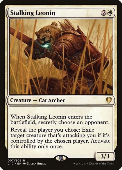 Stalking Leonin, Commander 2017 7