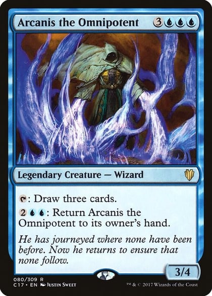 Arcanis the Omnipotent, Commander 2017 80
