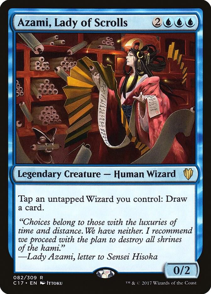 Azami, Lady of Scrolls, Commander 2017 82