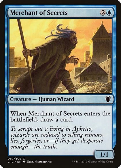 Merchant of Secrets, Commander 2017 87
