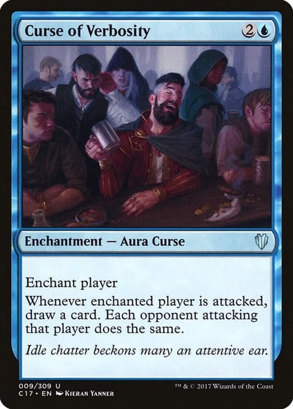 Curse of Verbosity, Commander 2017 9