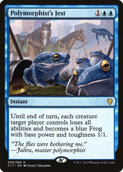 Polymorphist's Jest, Commander 2017 90