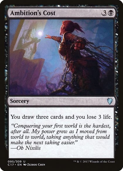 Ambition's Cost, Commander 2017 95