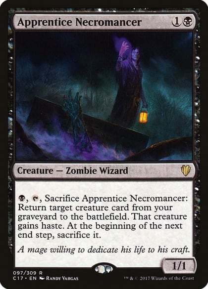 Apprentice Necromancer, Commander 2017 97