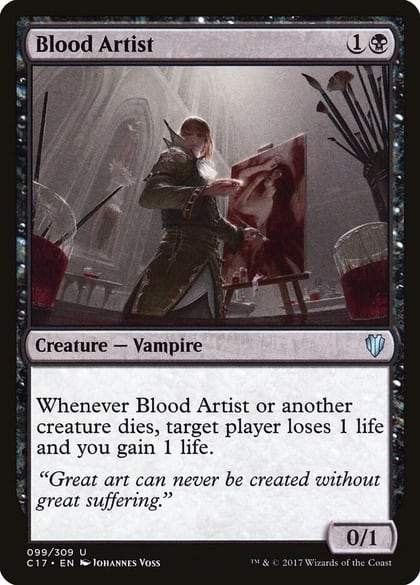 Blood Artist, Commander 2017 99