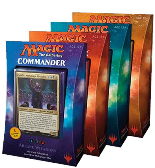Commander 2017 - Set of 4, Commander 2017 P139103