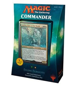 Commander 2017 Deck - Feline Ferocity, Commander 2017 P139780