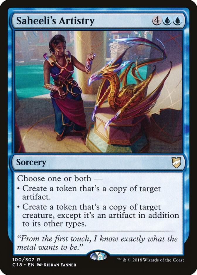 Saheeli's Artistry, Commander 2018 100