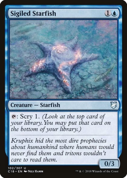 Sigiled Starfish, Commander 2018 102