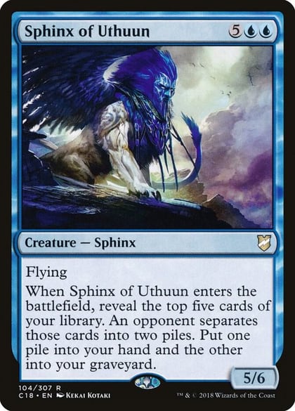 Sphinx of Uthuun, Commander 2018 104