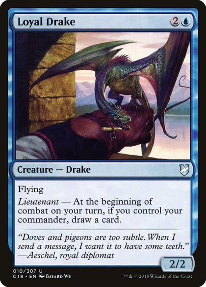 Loyal Drake, Commander 2018 10