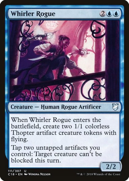 Whirler Rogue, Commander 2018 111