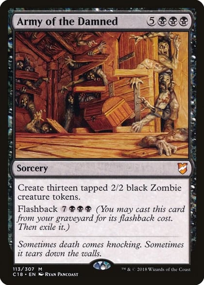 Army of the Damned, Commander 2018 113