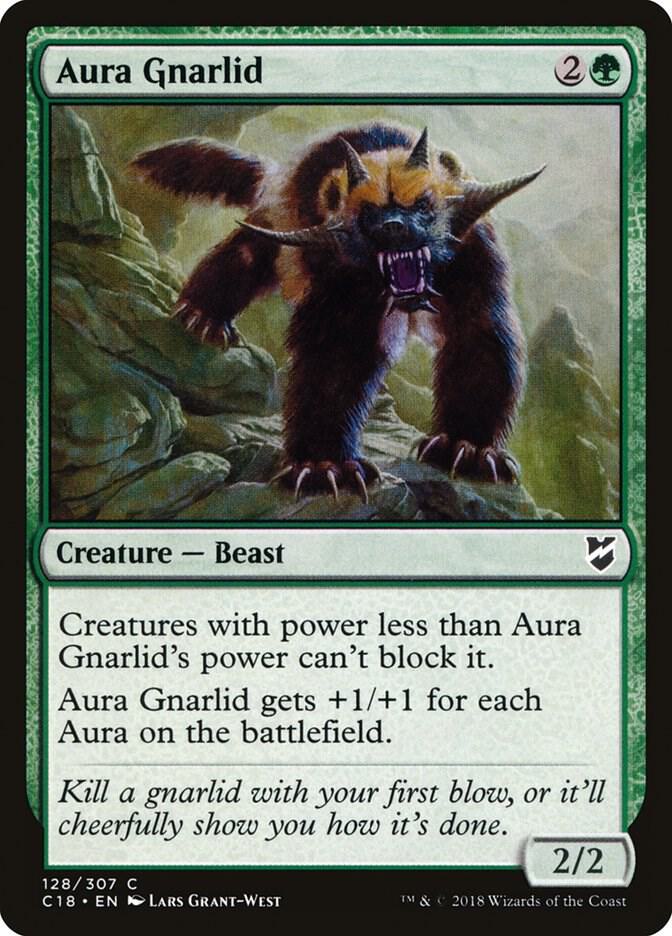 Aura Gnarlid, Commander 2018 128