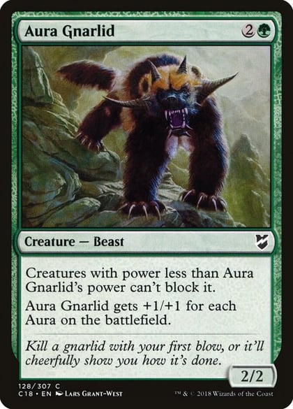 Aura Gnarlid, Commander 2018 128