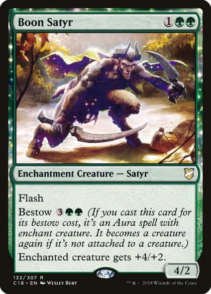 Boon Satyr, Commander 2018 132