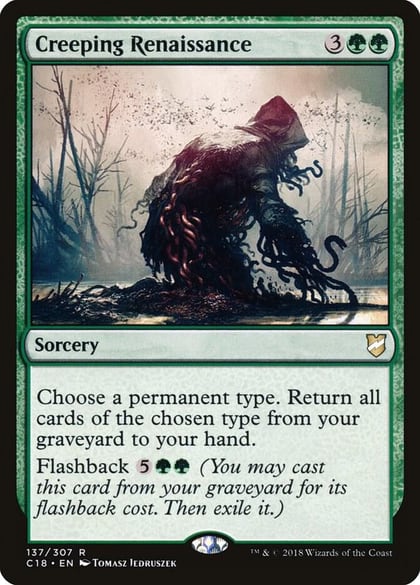 Creeping Renaissance, Commander 2018 137
