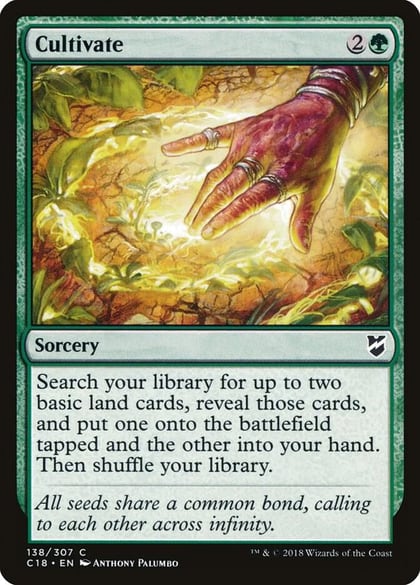 Cultivate, Commander 2018 138