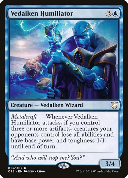 Vedalken Humiliator, Commander 2018 13
